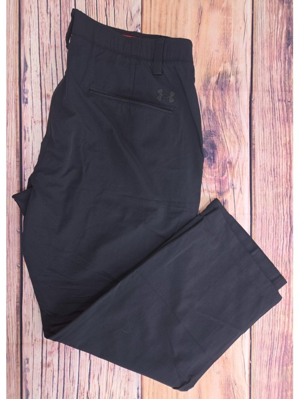 Under Armour Mens Black Performance Golf Pants Size 36x27
